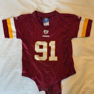 Washington Redskins Reebok Burgundy Kids Jersey 18mon